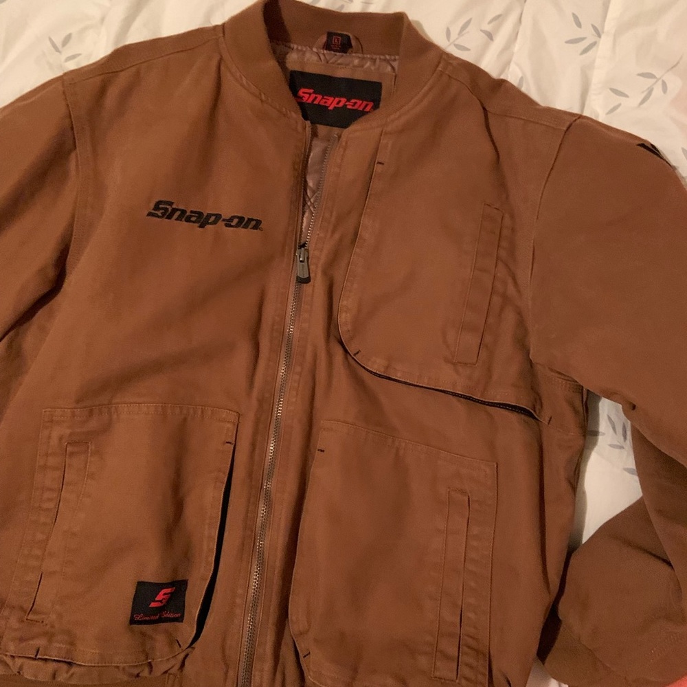 Snap on heavy jacket